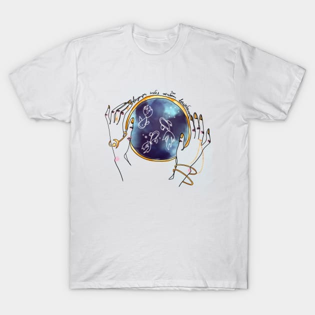 Pisces zodiac T-Shirt by ArtInPi